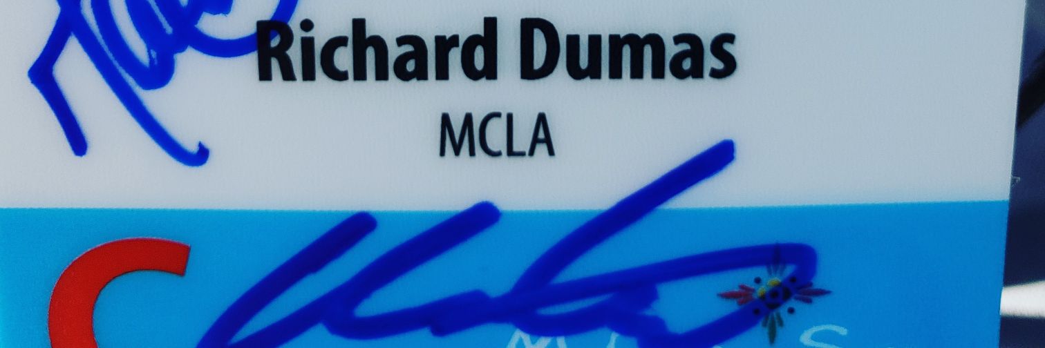 Dickie Dumas banner