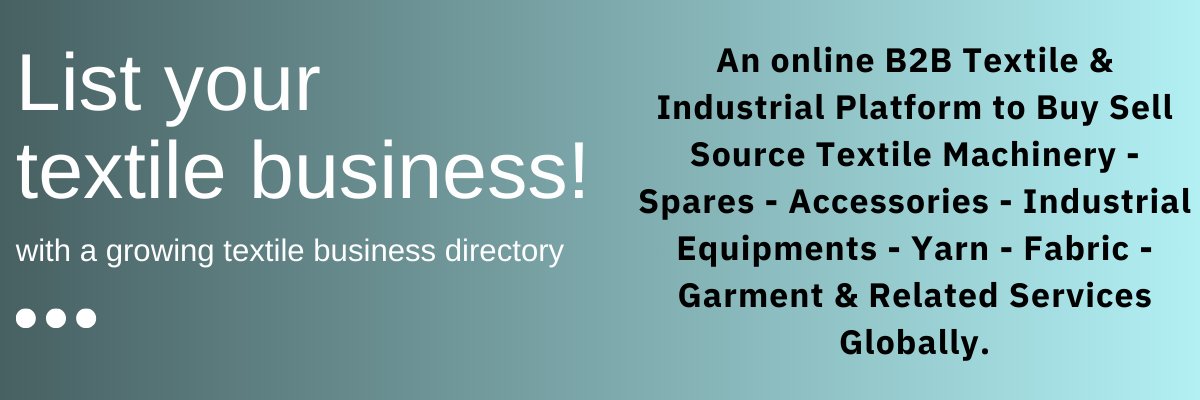 Textile Daddy B2B Portal (E-commerce) banner