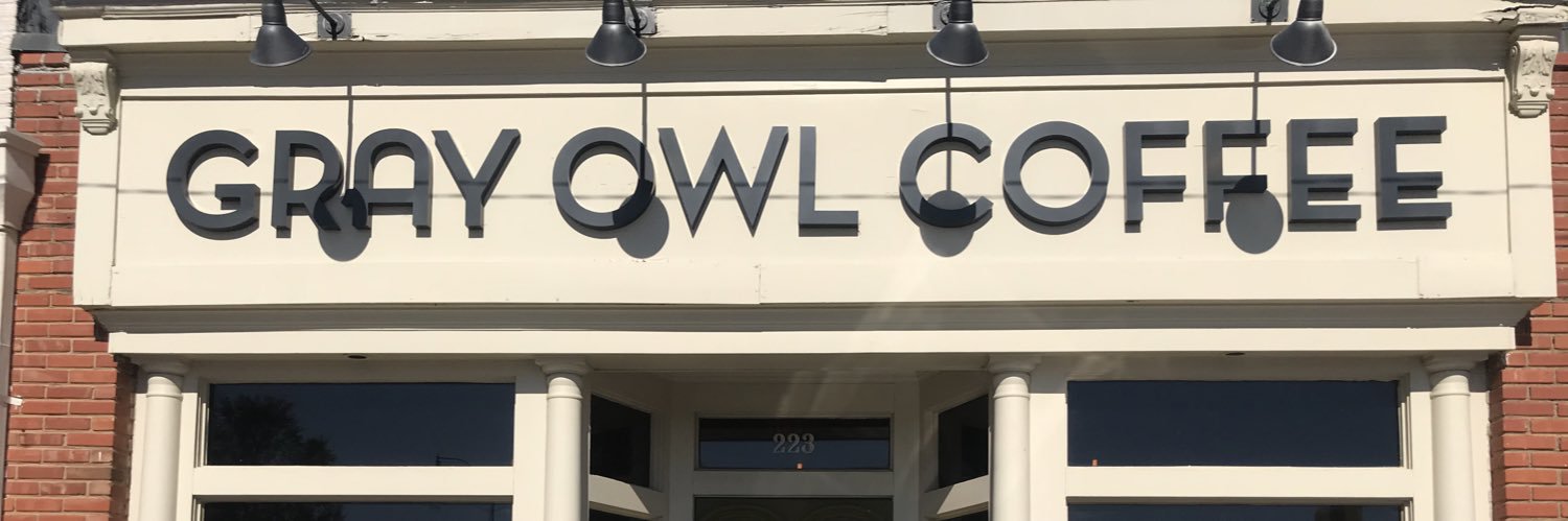 Gray Owl Coffee banner