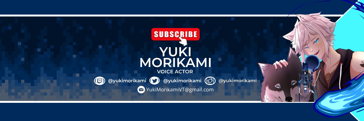 Yuki Morikami | VTuber banner