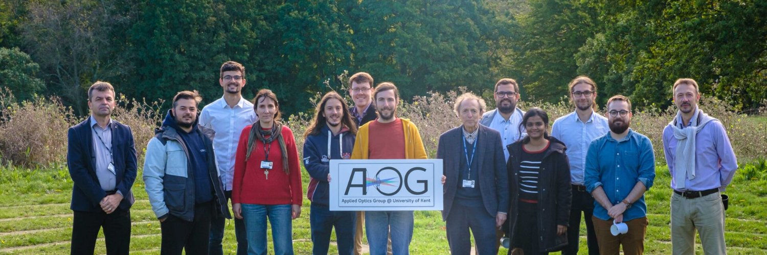 Applied Optics Group banner