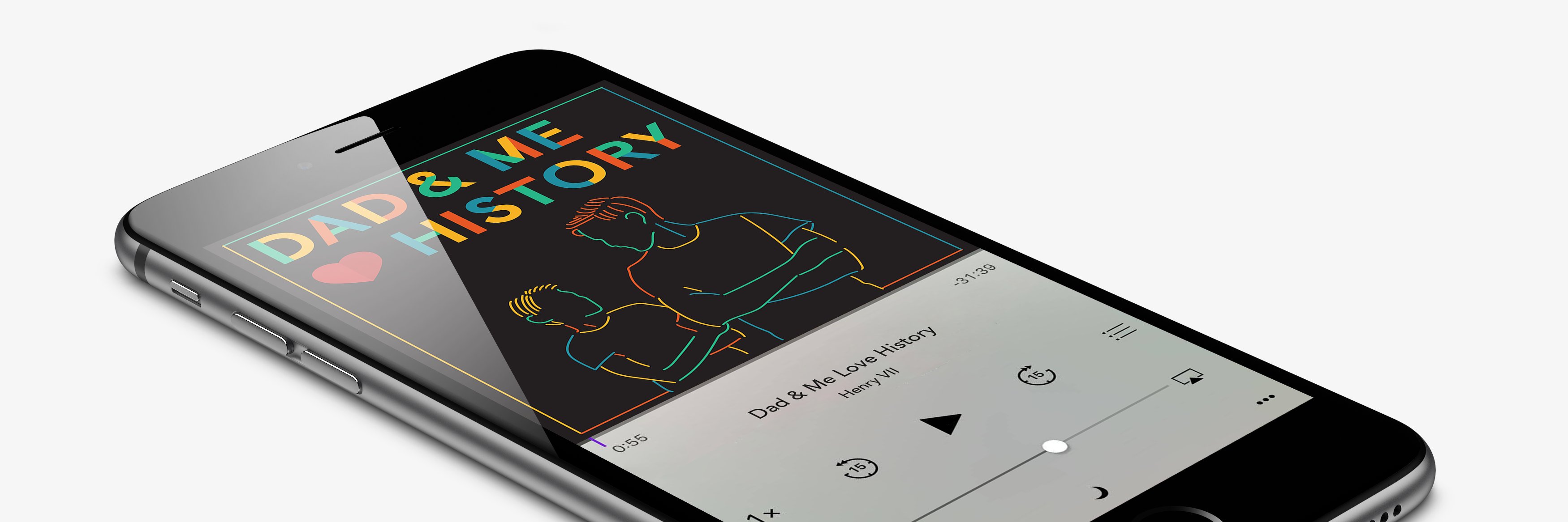 Dad & Me Love History banner