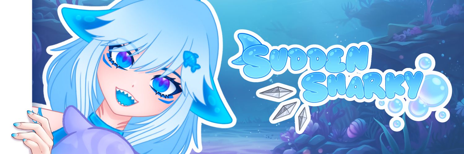 SuddenSharky 🦈🫧 banner