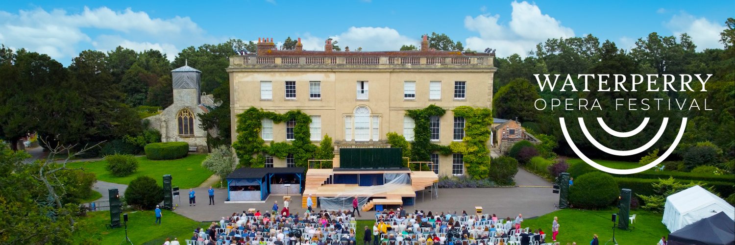 Waterperry Opera Festival's banner