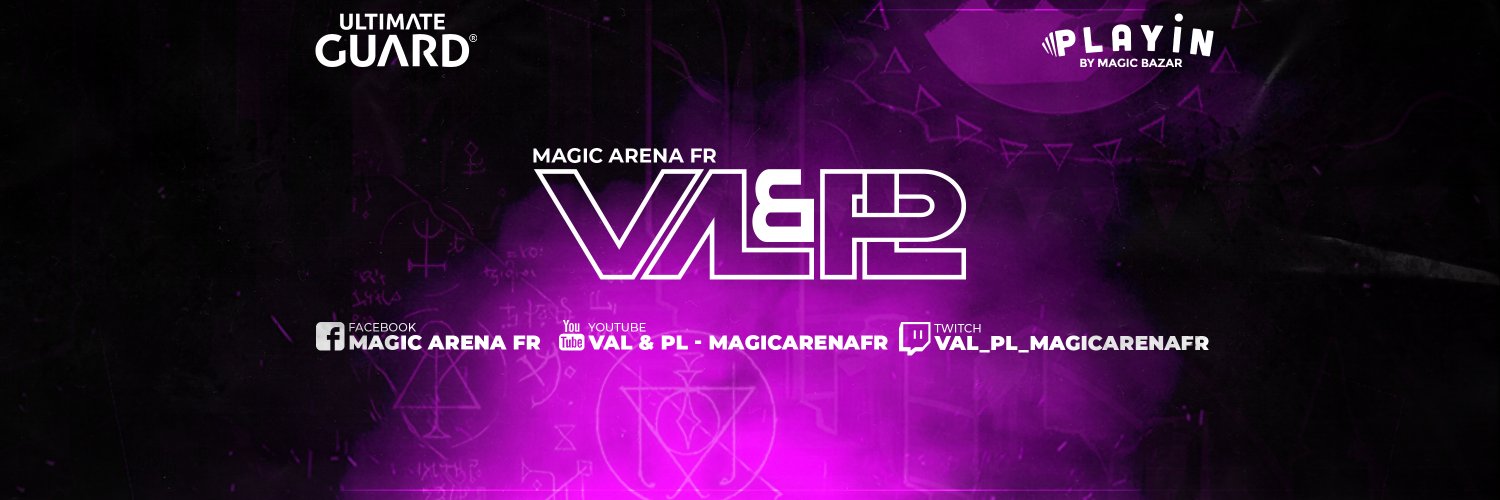 Val & PL - Magic Arena FR Profile Banner