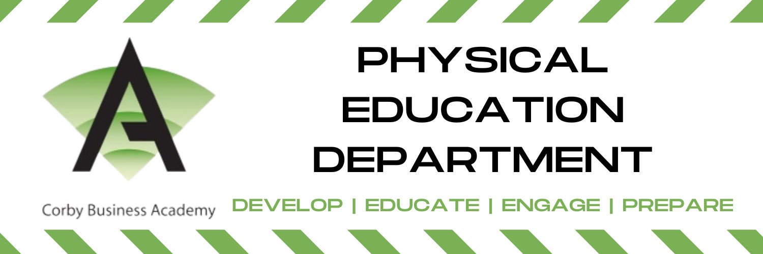 Corby Business Academy PE Dept. banner