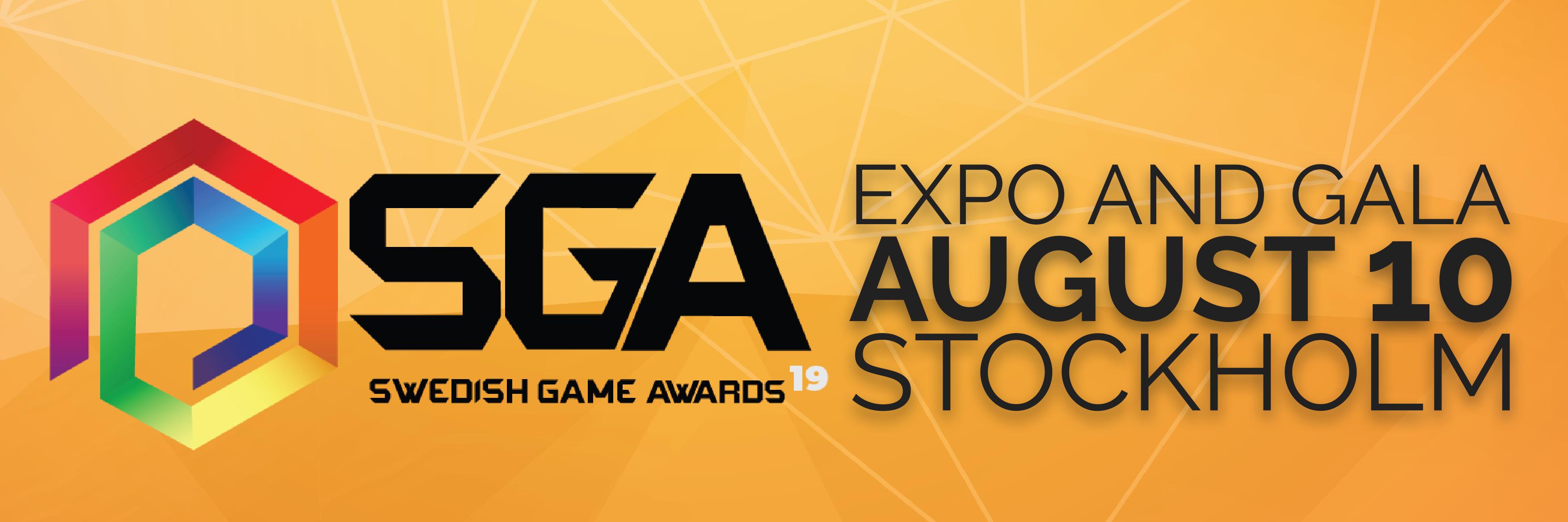 Swedish Game Awards banner