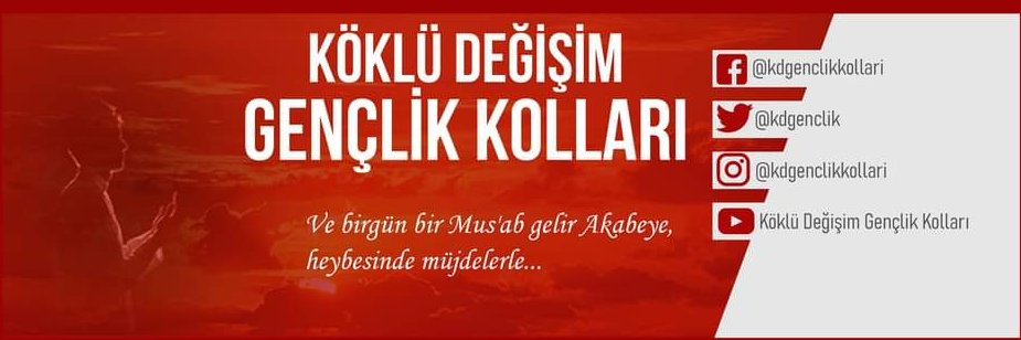Köklü Değişim Gençlik Kolları's banner