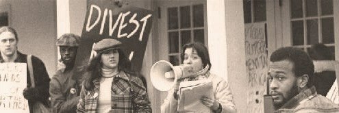 Sue Kozel Stand up for Social Justice @USAmajority banner