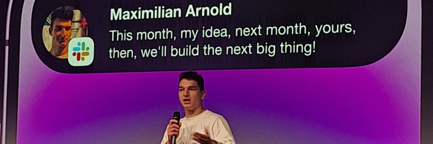 Maximilian Arnold banner