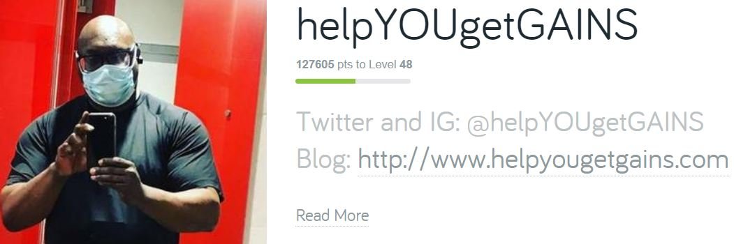 #HelpYouGetGAINS banner