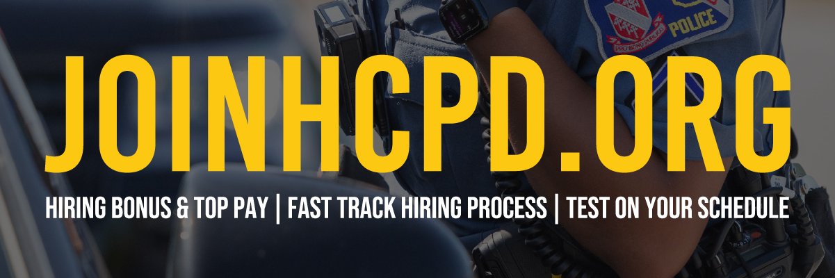 Howard County Police Department banner