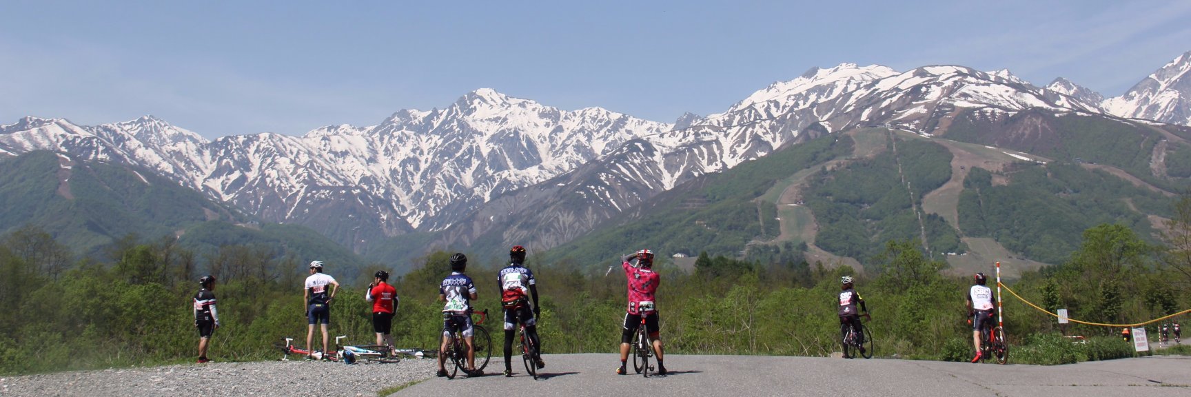 Alps azumino century ride banner