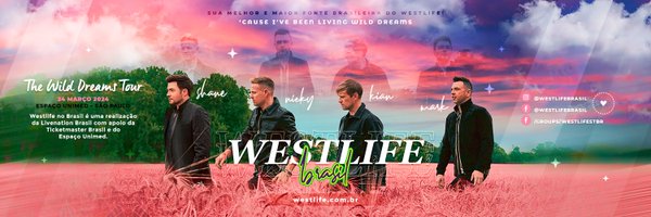 Westlife Brasil 🇧🇷 | Fan Account Profile Banner