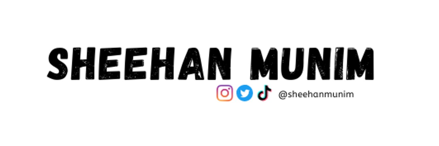 Sheehan Munim's banner