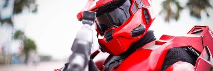 Fiery Red banner
