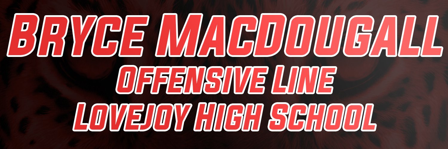 Bryce MacDougall banner