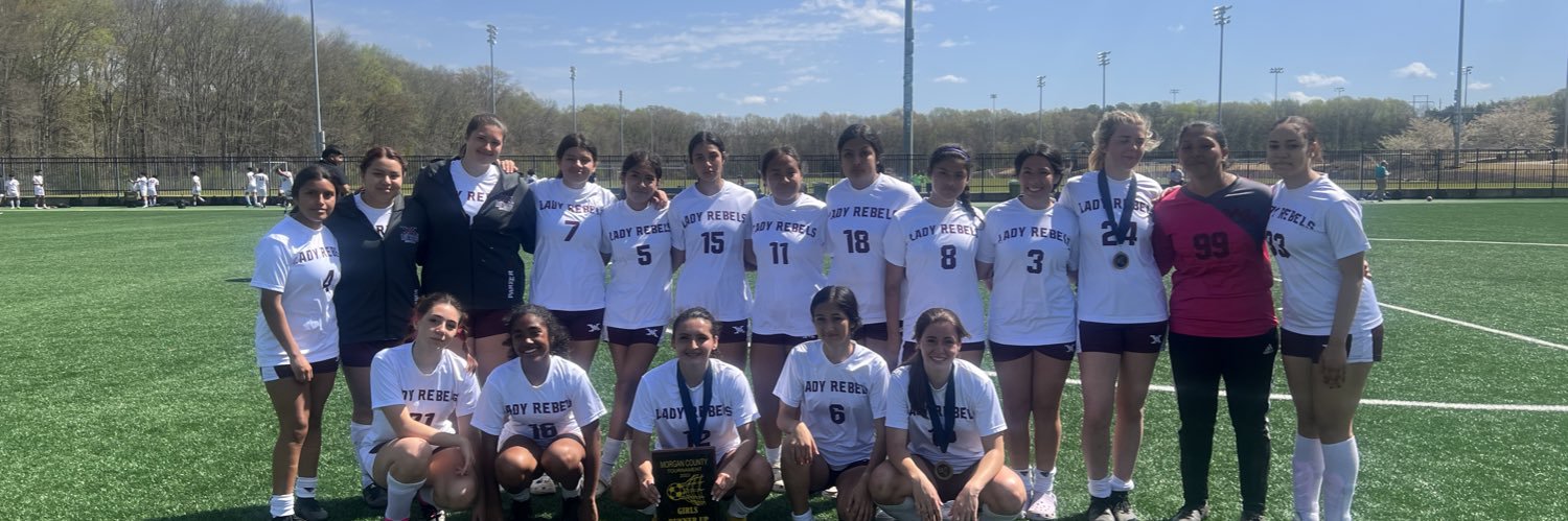 West Morgan Lady Rebels Soccer banner
