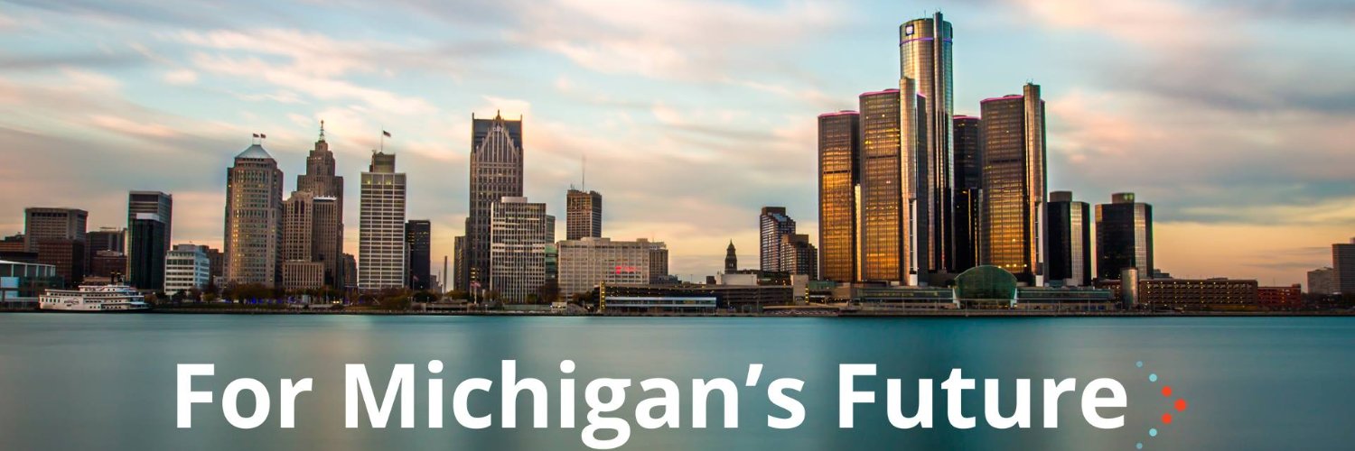 For Michigan's Future banner