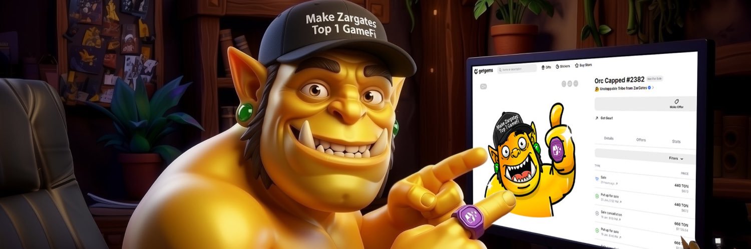 Roman Povolotski | ZarGates banner