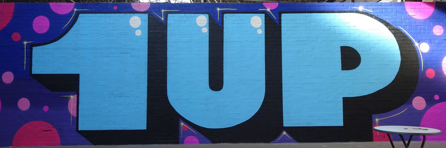 1 up 🍄 banner