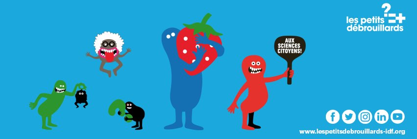 Les Petits Débrouillards Île-de-France banner