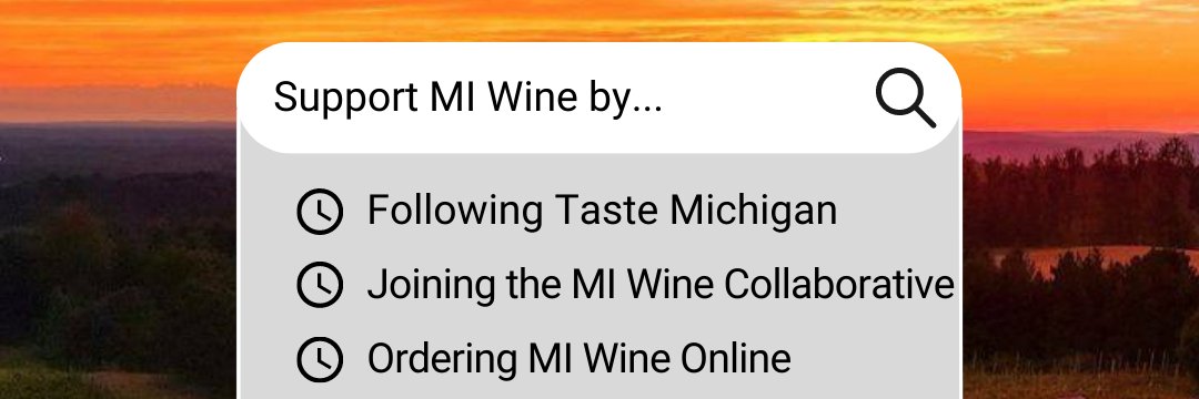 Michigan Wine Collaborative banner