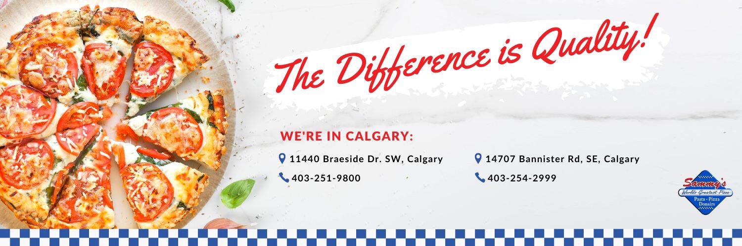 Sammy's Pizza banner