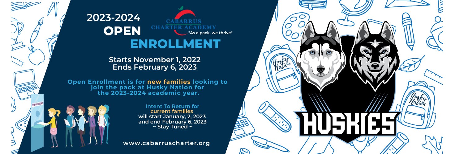 Cabarrus Charter banner