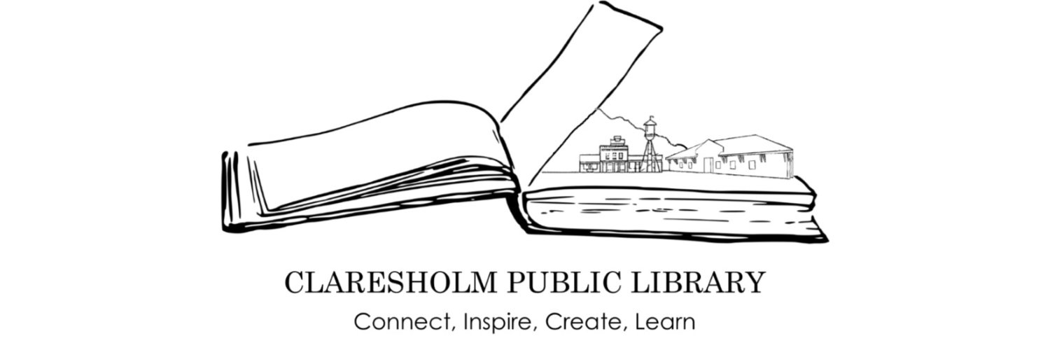 Claresholm Library banner