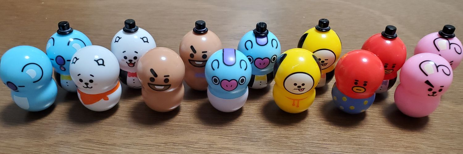 ちいぽよ🐰୨୧⑅*.🐱🖤🐥💙 banner