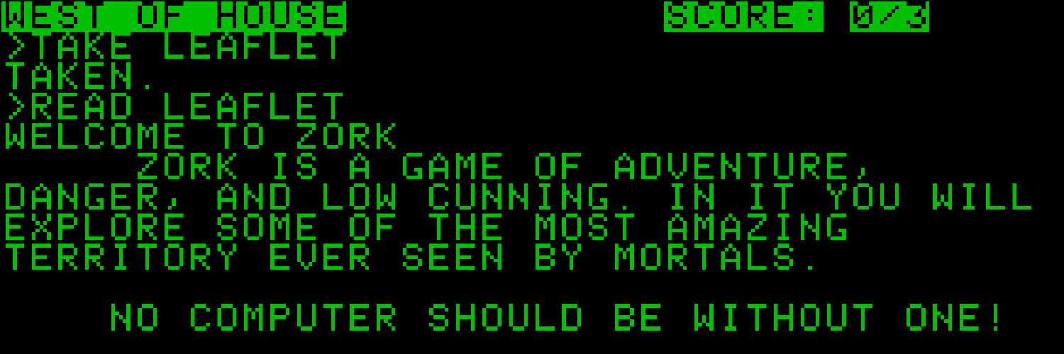 interactive fiction banner