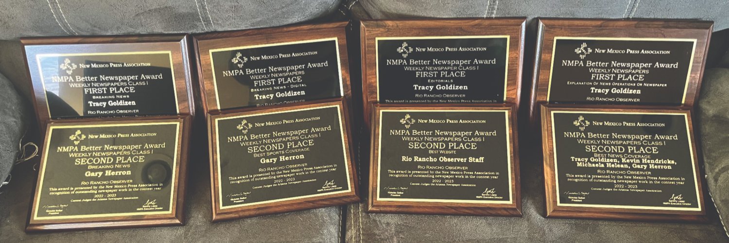 Rio Rancho Observer banner