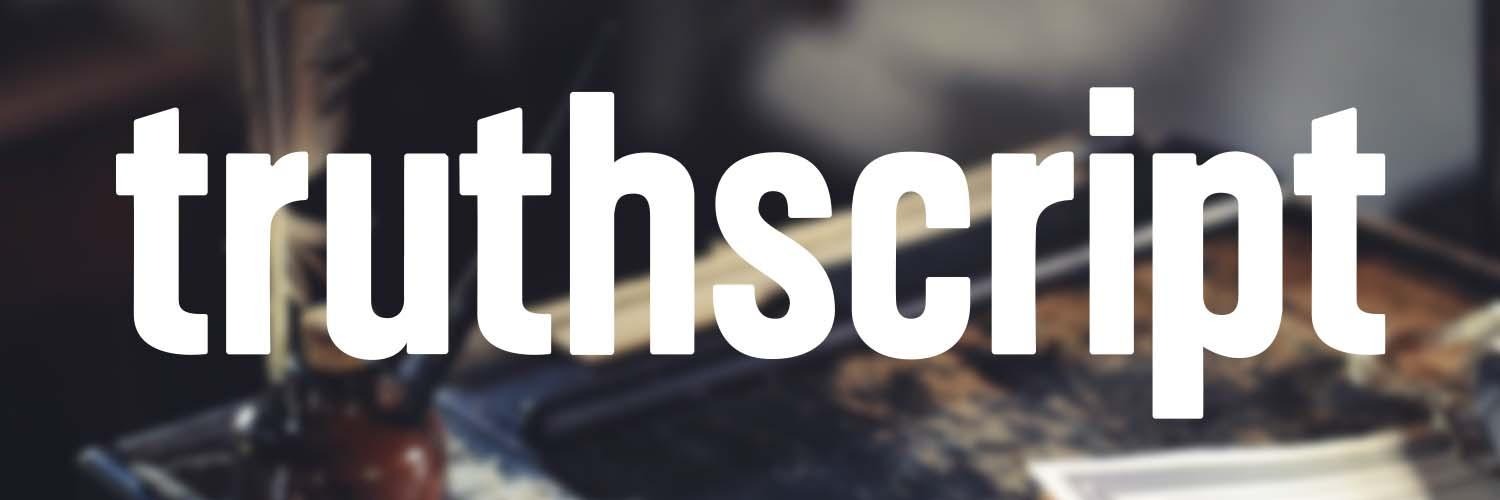 Truthscript's banner