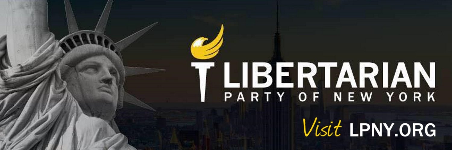 Libertarian Party of New York's banner