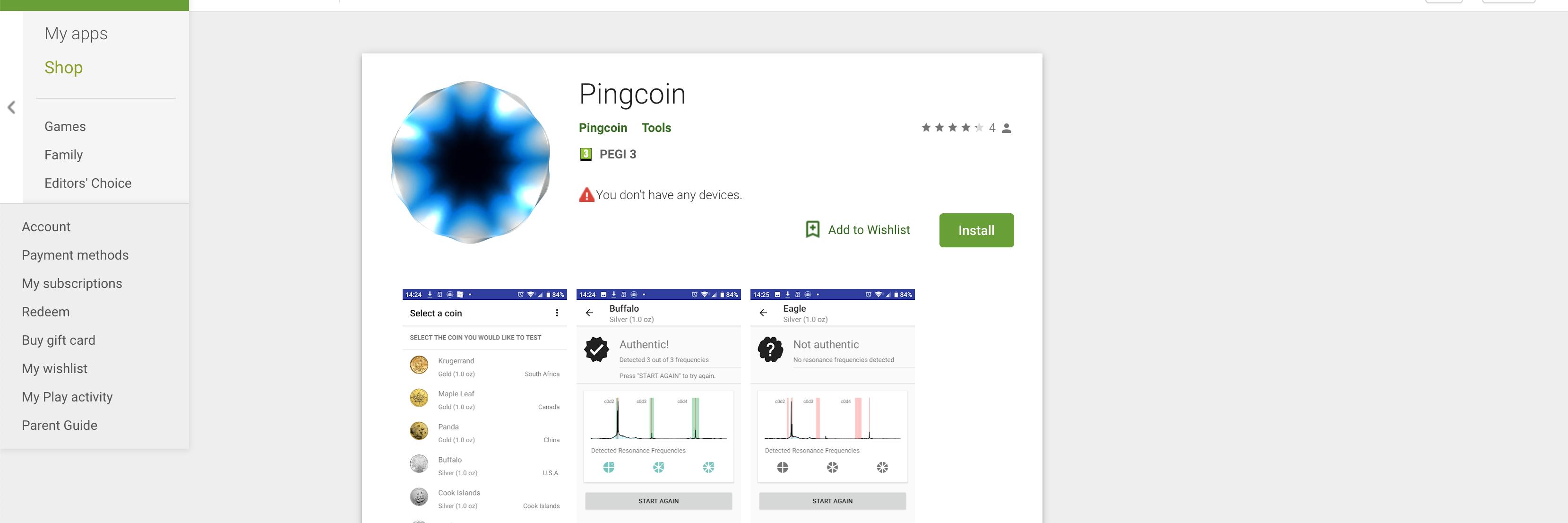 Pingcoin banner