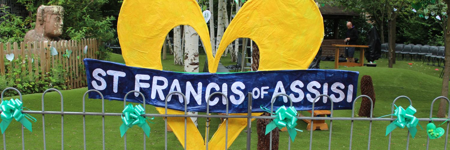 St Francis of Assisi Primary School banner