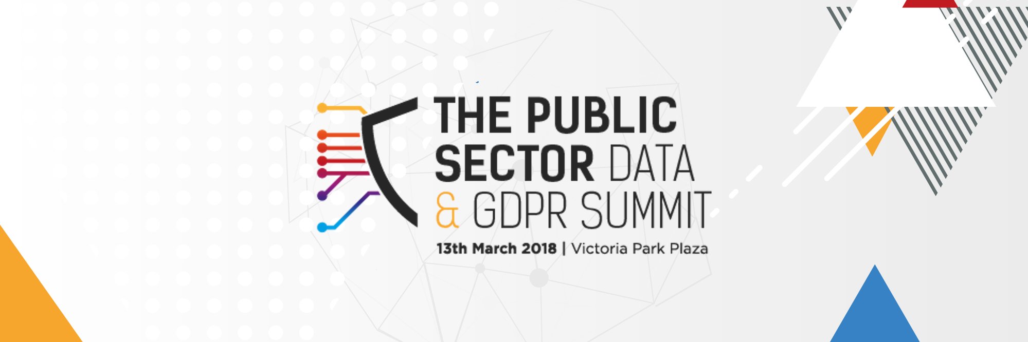 Public Sector Data & GDPR Summit banner