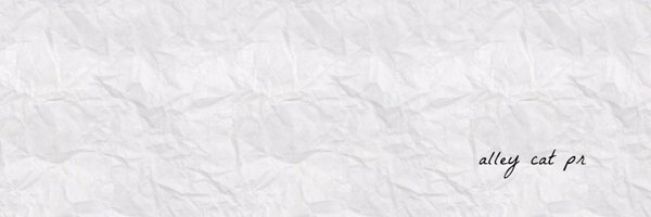 AlleyCatPR Profile Banner