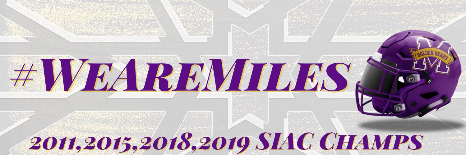 Miles College Football banner