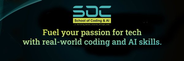 schoolofcoding Profile Banner