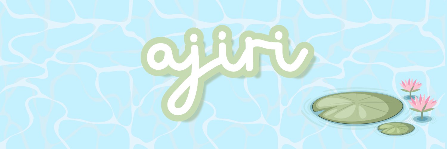 ajiri 𓆏 banner
