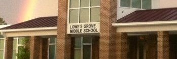 Lowe's Grove Magnet Middle School banner