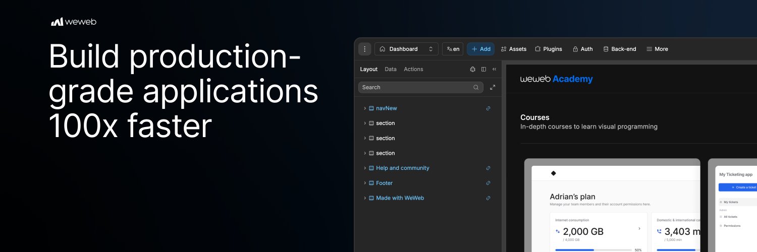 weweb.io's banner