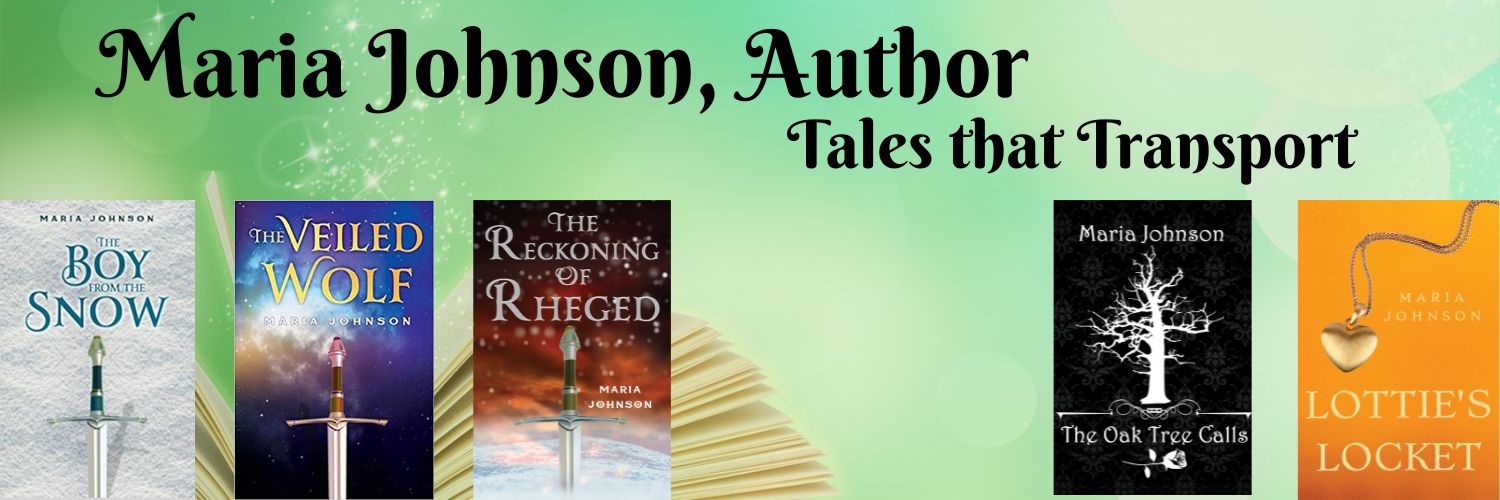 Maria Johnson (pen name) 🖊️😁🐢 banner