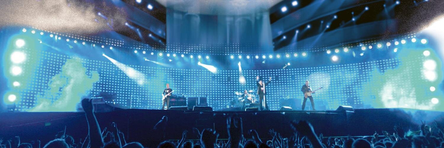 Twitter banner for @concerts