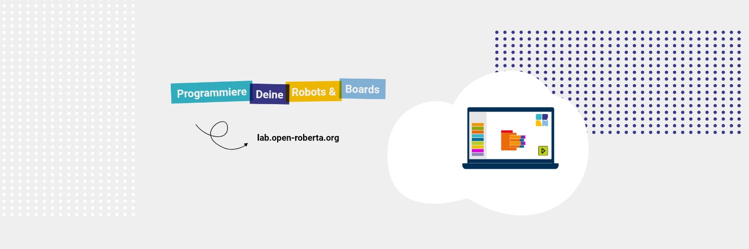 Roberta® – Lernen mit Robotern banner