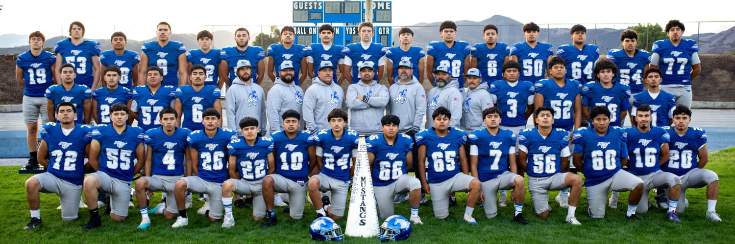 KC Mustang Football banner