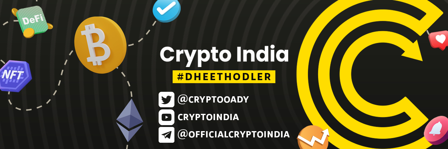Crypto India's banner