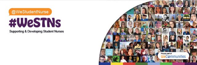 WeStudentNurses 💙 banner